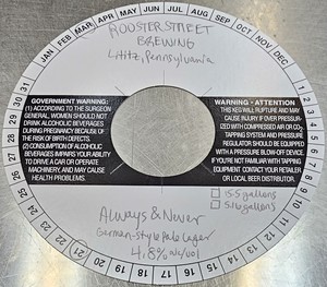 Always & Never German-style Pale Lager