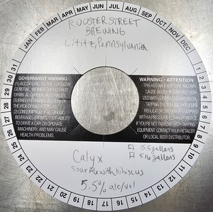 Calyx Sour Ale With Hibiscus