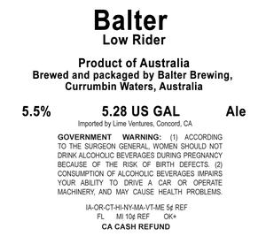 Balter Low Rider