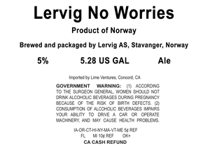 Lervig No Worries