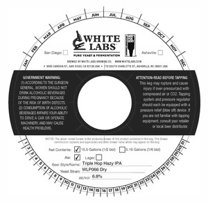 Triple Hop Hazy Ipa Wlp066 Dry