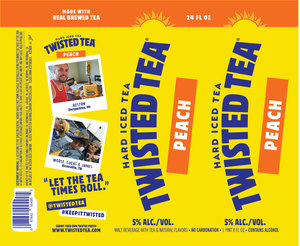 Twisted Tea Peach April 2024