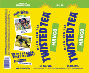 Twisted Tea Mango April 2024