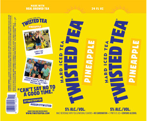 Twisted Tea Pineapple April 2024