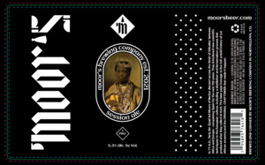 Moor's Brewing Company Session Ale