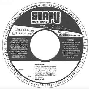 Snafu Brewing Company Nordic Trout