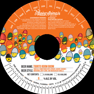 Tripping Animals Brewing Tigrito Boom Boom