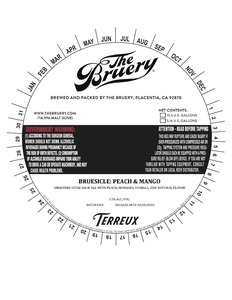 The Bruery Bruesicle: Peach & Mango
