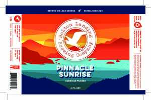 Bolton Landing Brewing Company Pinnacle Sunrise