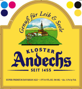 Kloster Andechs Weissbier Hell