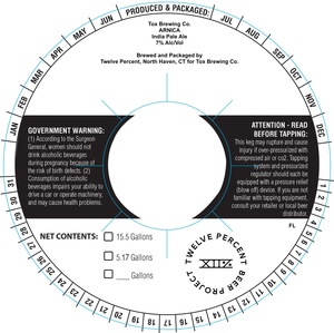 Tox Brewing Co. Arnica