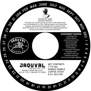 Rabble Rabble Coffee Stout 