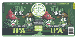 Three Notch'd Brewing Co. Totally Pine West Coast Style IPA