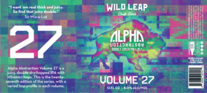 Wild Leap Alpha Abstraction Volume 27