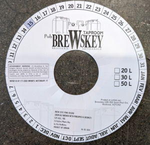 Pub Brewskey Brew Juice Pina Colada