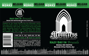Monkless Belgian Ales Hazy Day In Brussels
