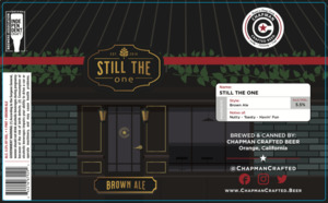 Chapman Crafted Beer Still The One