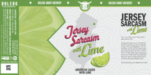 Bolero Snort Brewery Jersey Sarcasm With Lime