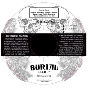 Burial Beer Co. Hero For None