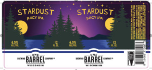 One Barrel Brewing Company Stardust Juicy IPA