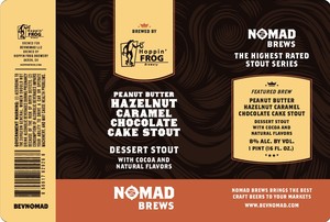 Nomad Brews Peanut Butter Hazelnut Caramel Chocolate Cake Stout June 2024