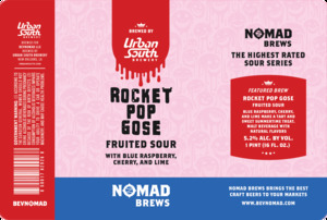 Urban South By Nomad Brews Rocket Pop Gose