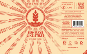 Pure Project Sun Rays Like Stilts