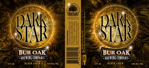 Bur Oak Brewing Company Dark Star Black Lager