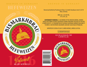 Bismarkhbrau Hefe Hefeweizen