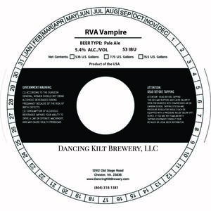 Dancing Kilt Brewery Rva Vampire