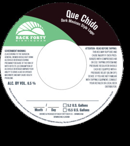 Back Forty Beer Co. Birmingham Que Chido