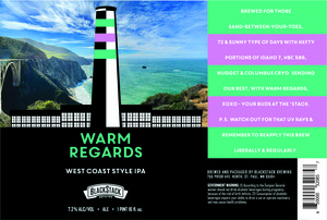 Blackstack Brewing Warm Regards