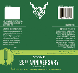 Stone 28th Anniversary April 2024