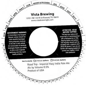 Road Trip Imperial Hazy India Pale Ale