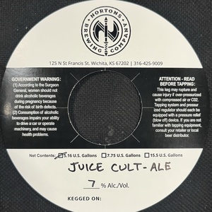 Nortons Brewing Company Juice Cult