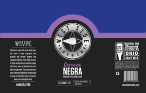 West Side Brewing Cerveza Negra