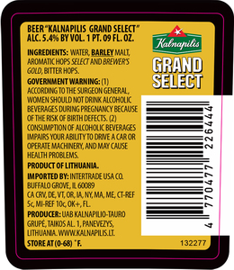 Kalnapilis Grand Select