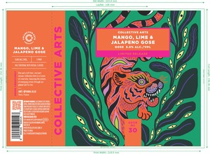 Collective Arts Mango, Lime & Jalapeno Gose