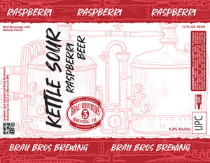 Brau Brothers Brewing Co, Ll Kettle Sour Raspberri