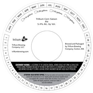 Trillium Corn Saison 