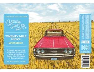 Creature Comforts Brewing Co. Twenty Mile Drive