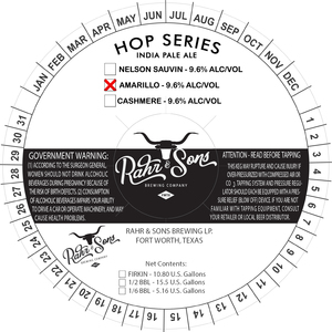 Rahr & Sons Brewing Company Amarillo