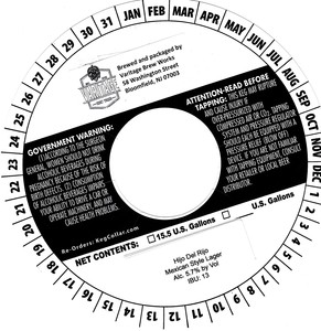 Varitage Brew Works Hijo Del Rio Mexican Style Lager