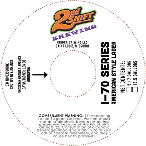 2nd Shift Brewing I-70 Series May 2024