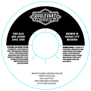 Boulevard Boulevardia Super Collab