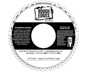 Rough Edges Brewing El Chicano