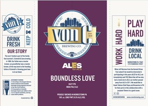 Von C Brewing Co. Boundless Love Hazy IPA India Pale Ale