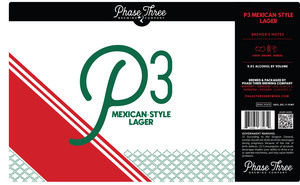 P3 Mexican-style Lager May 2024