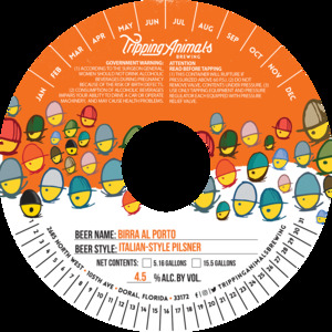 Tripping Animals Brewing Birra Al Porto