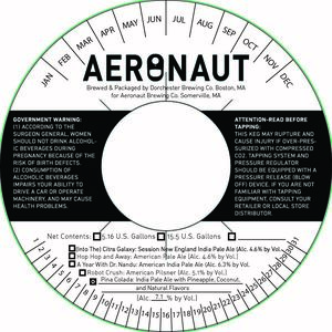 Aeronaut Brewing Co. Pina Colada